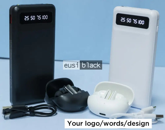 Power bank & EarPods set - 10,000mAH