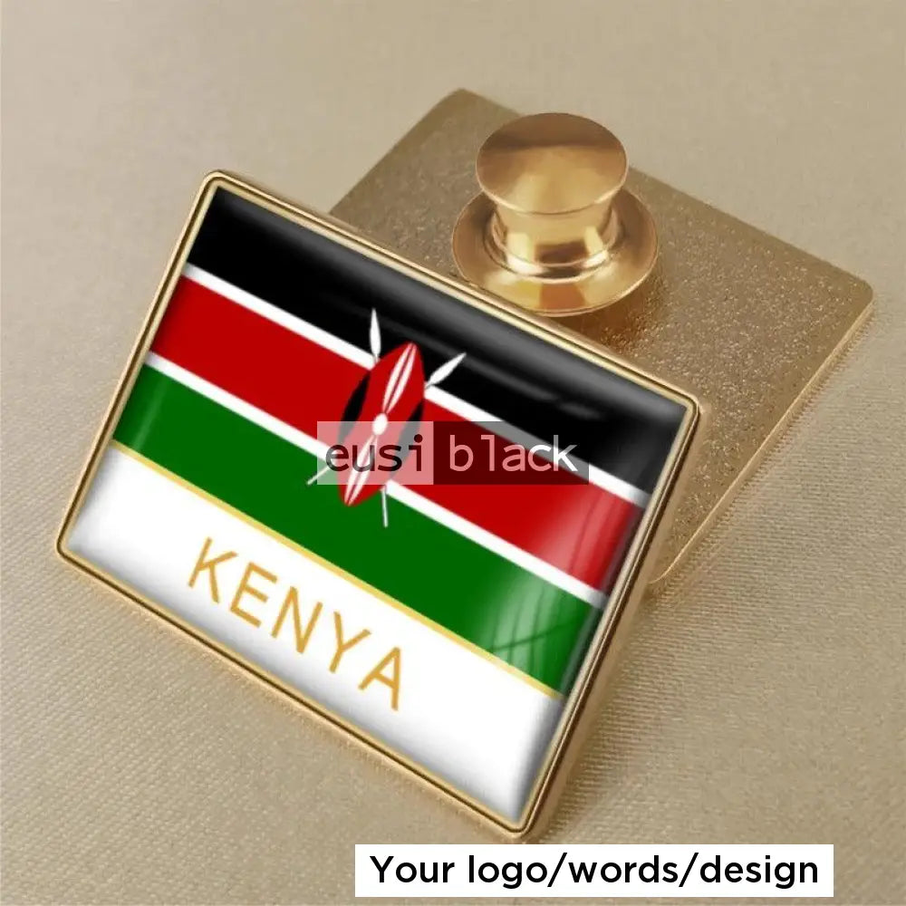 Rectangular Lapel Pin Magnetic