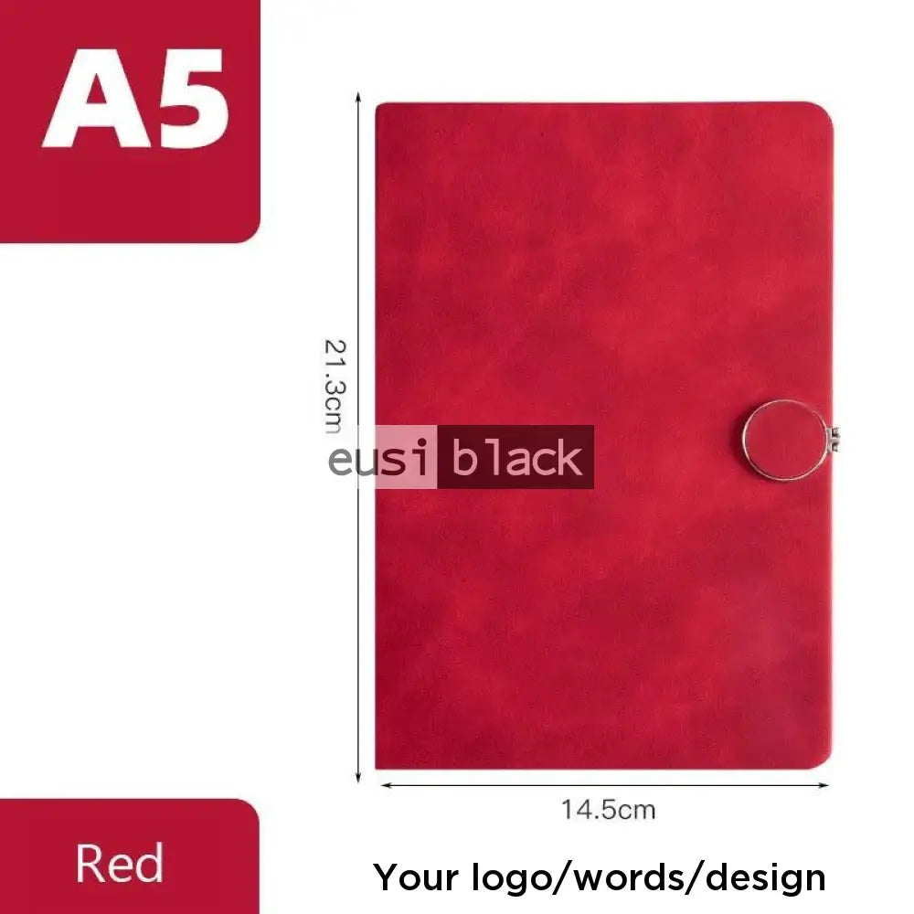 Ring Lock Notebook | A5 Red
