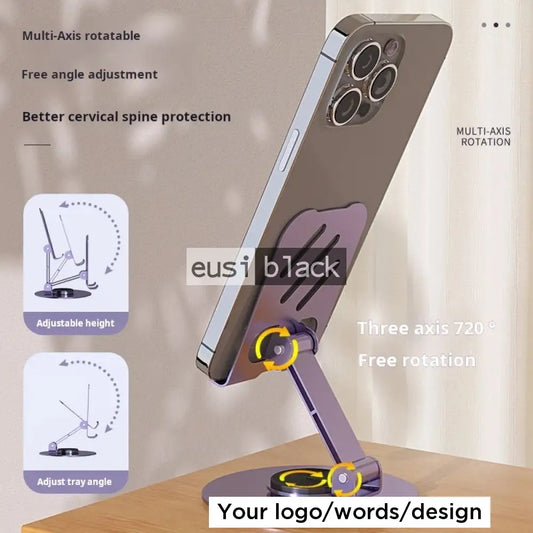 Rotating universal phone stand