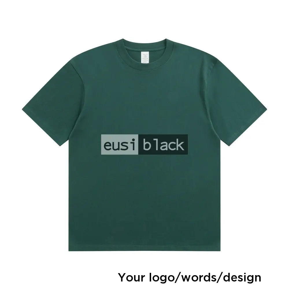 Round neck T shirt - Local - Dark Green / S
