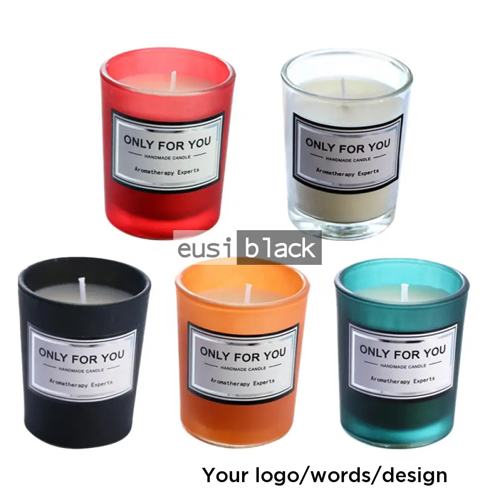 Scented candle - Paper card frame / Oud