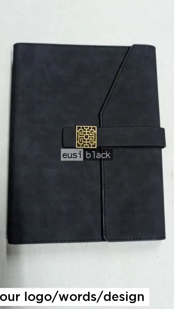 Sliced oxford notebook - B5 - Black