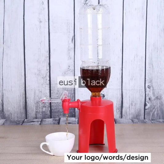 Soda beverage bottle dispenser