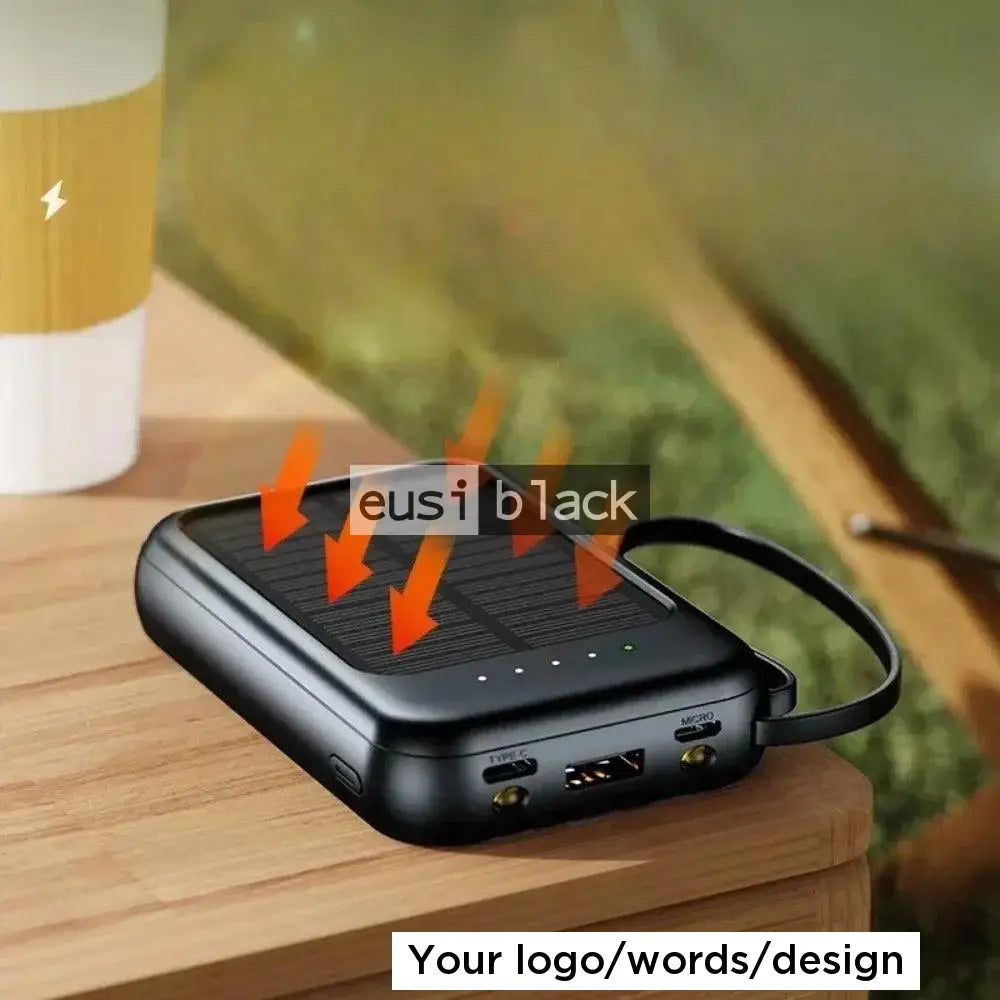 Solar Flip size power bank