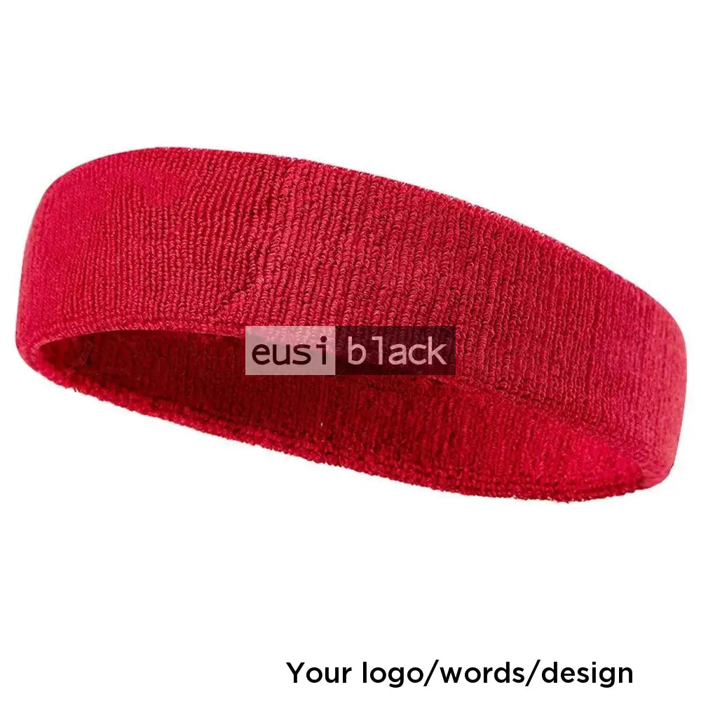 Sports head band Red
