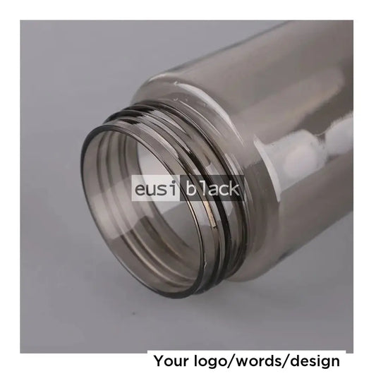 Sports plastic water bottle - Smoked