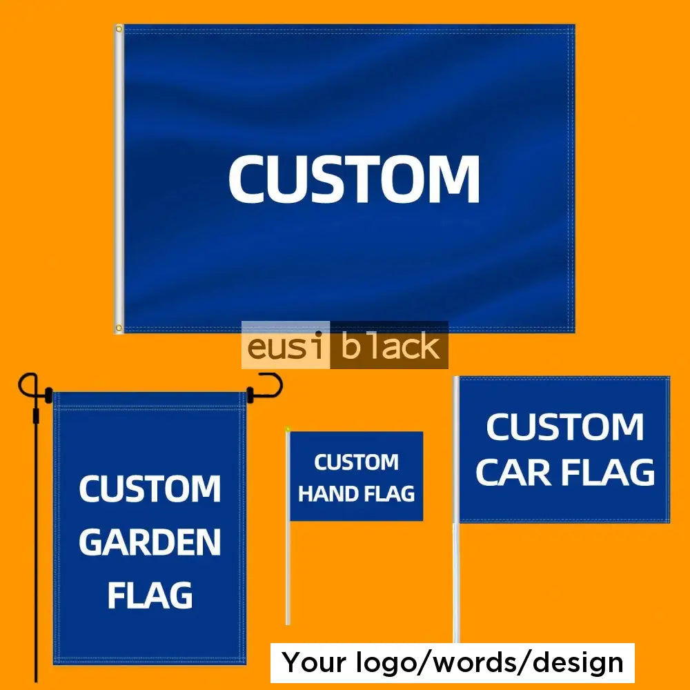 Standard ’fan’ banner Custom size