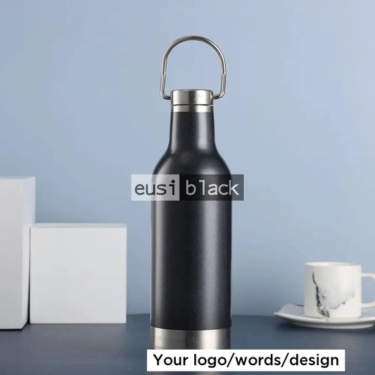 The oscillating thermal bottle Black