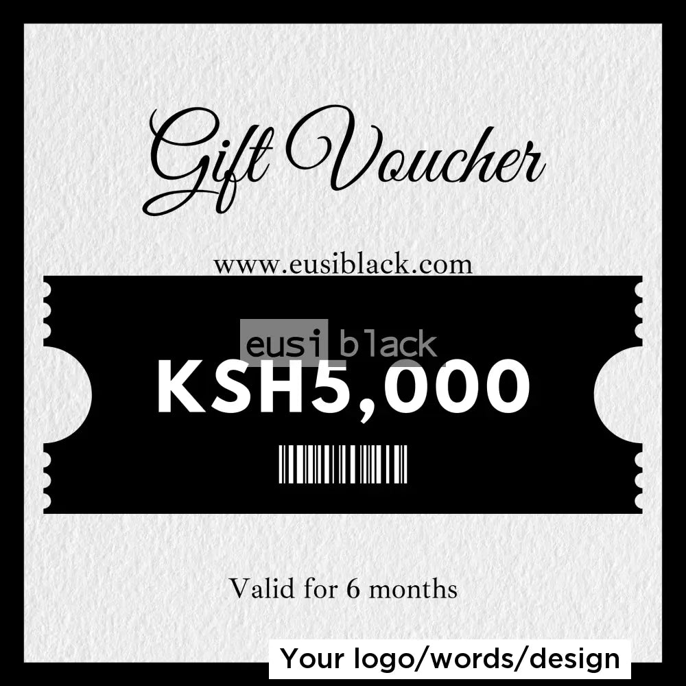 The Silver Gift Voucher Ksh 5,000.00