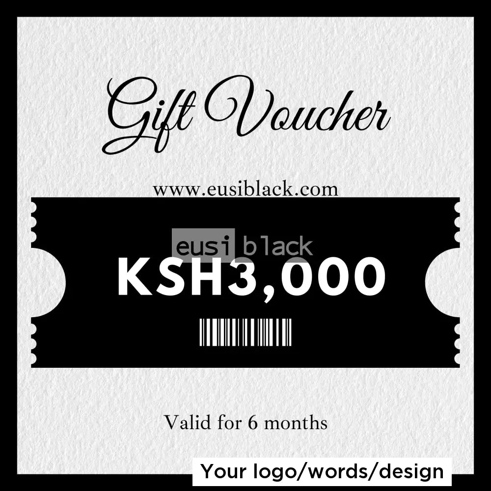 The Standard Gift Voucher Ksh 3,000.00