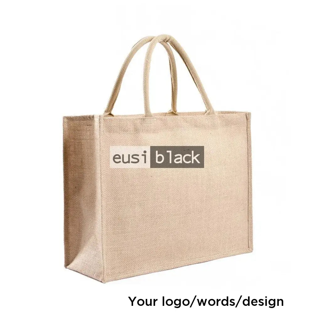 Tote jute bag A3 landscape