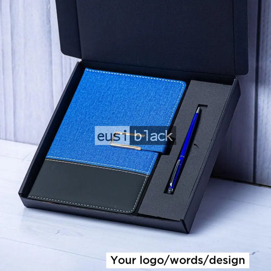 Two-tone notebook mini set | A5 Blue