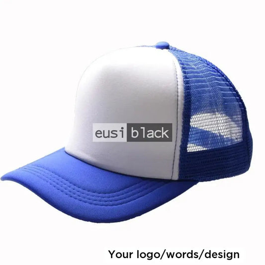 Two tone trucker hat Royal blue