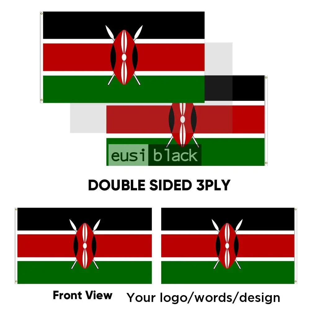 Wall hanging flag & pole