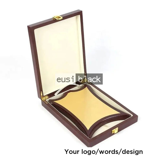 Webbed Wooden Display Plaque