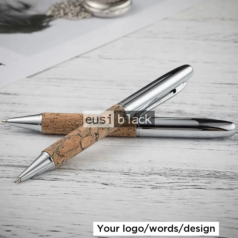 Wine Cork Metallic Pen
