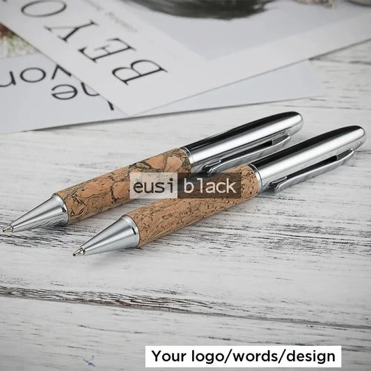 Wine Cork Metallic Pen