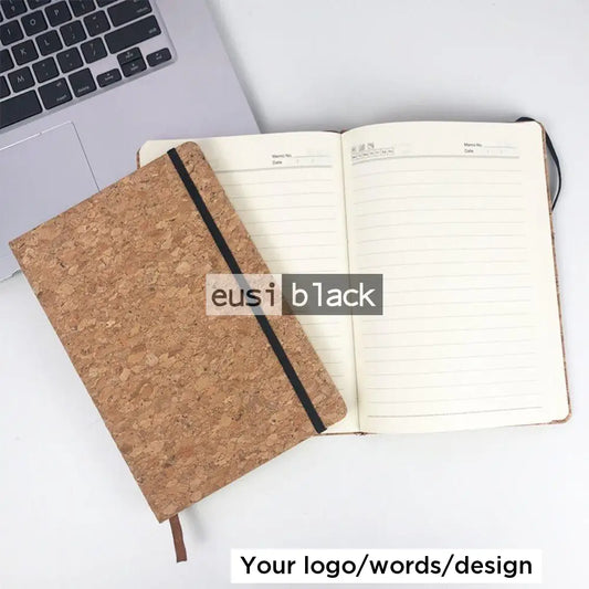 Wine cork wood notebook | A5