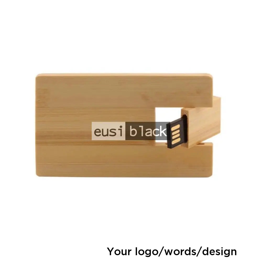 Wooden ATM flash disk