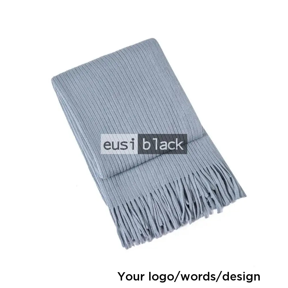 Woolen scarf Grey