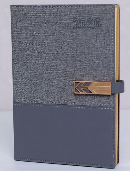 Two shaded 2026 diary