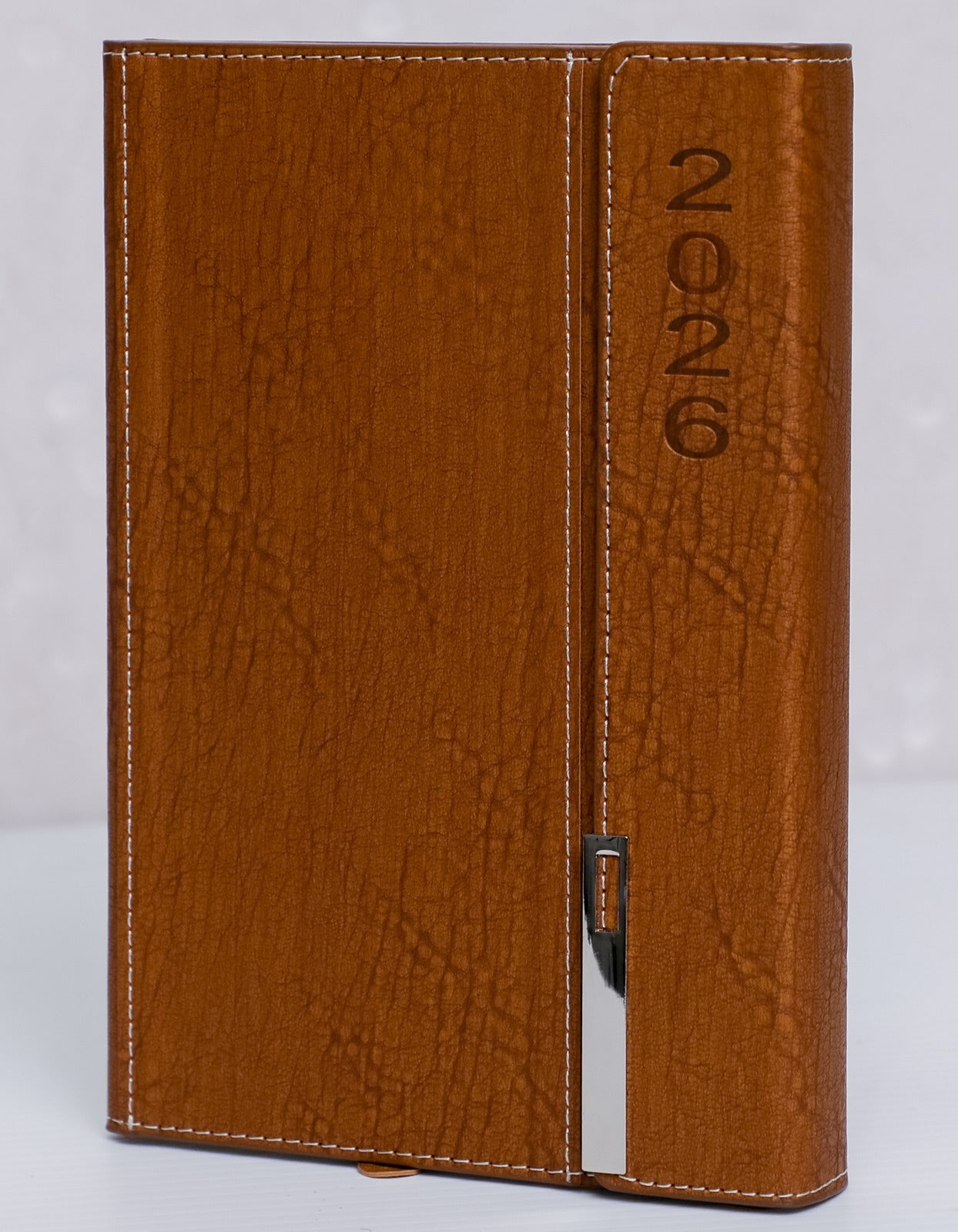 Vertically latched 2026 diary