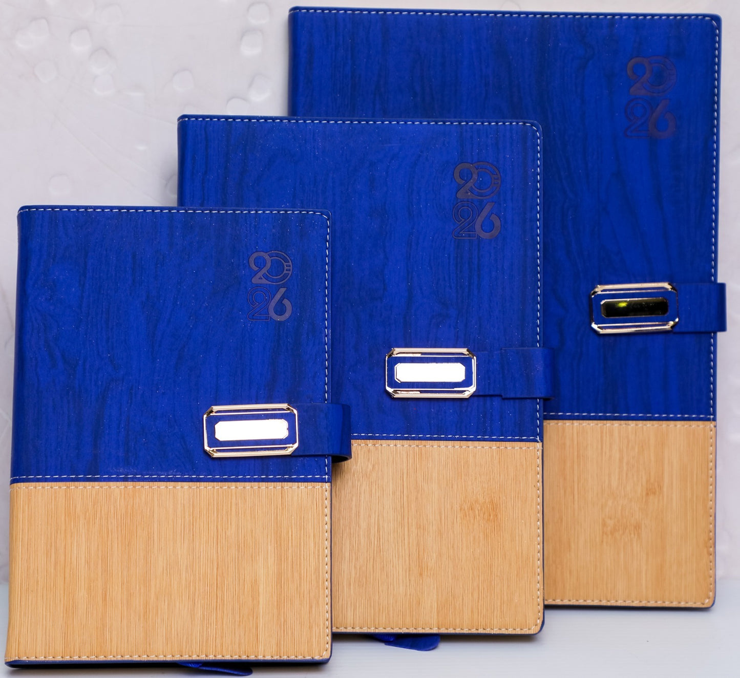 Semi rustic leather 2026 Diary