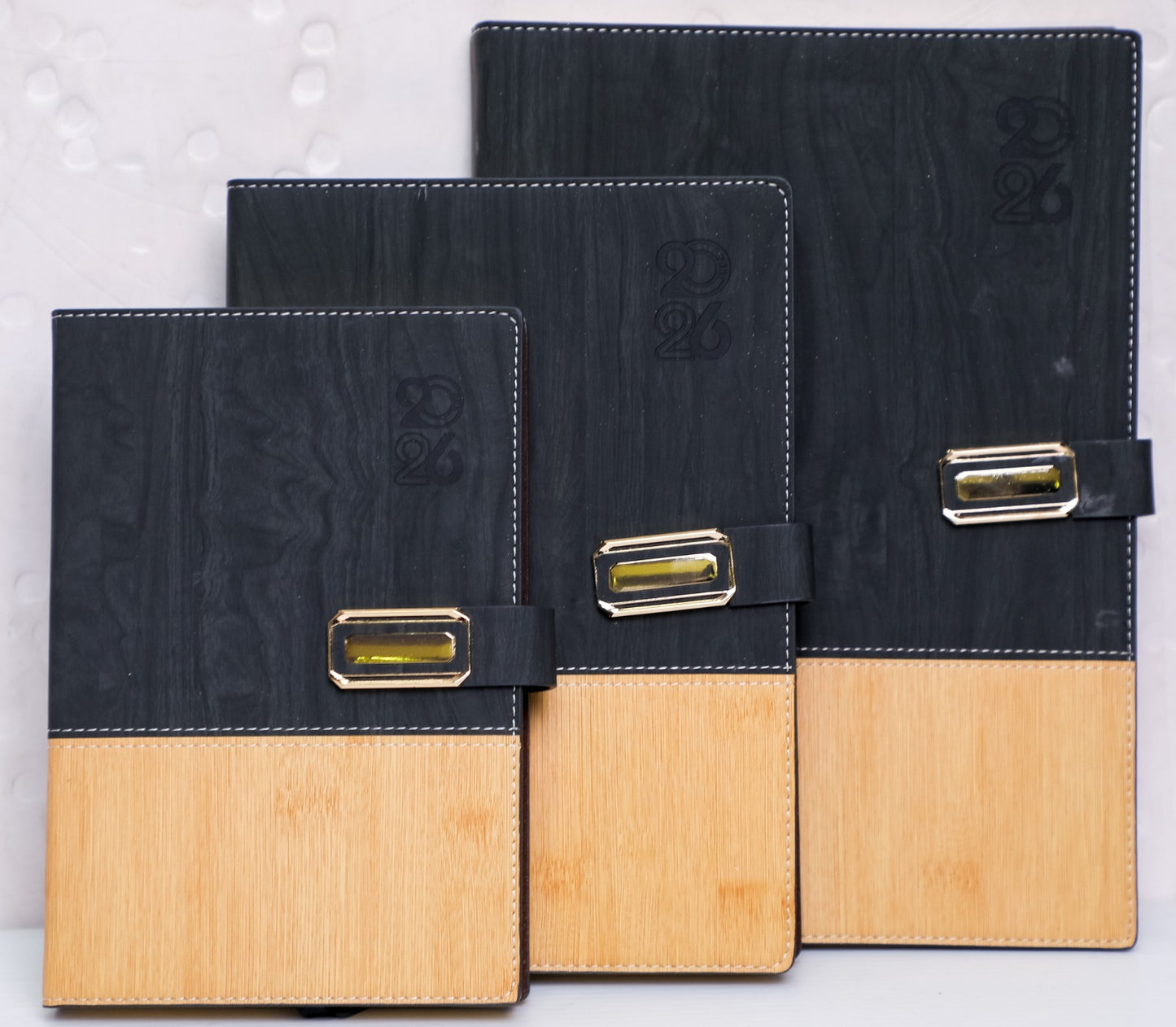 Semi rustic leather 2026 Diary