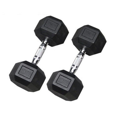 Hex dumbbell set