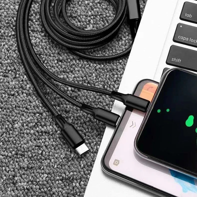 3 in 1 fast charging cable