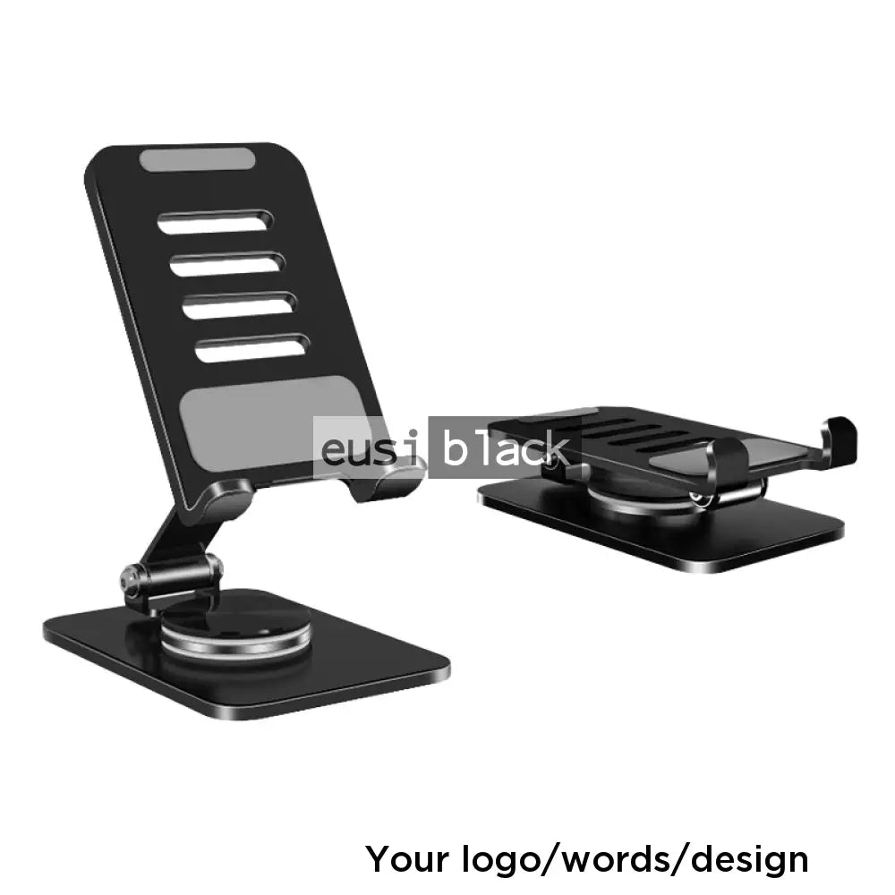 360° rotating phone holder stand - Black
