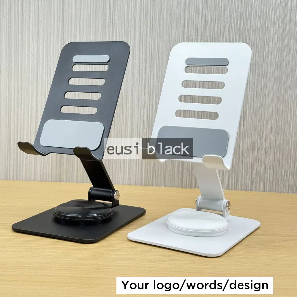 360° rotating phone holder stand - White