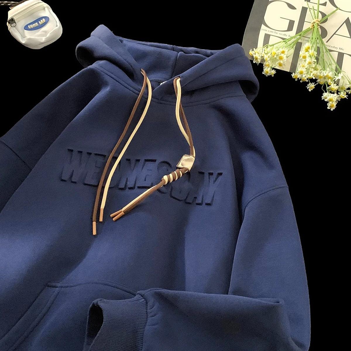 3D Letters customized hoodie