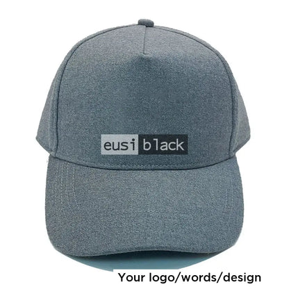 5 Panel cap Dark grey / Velcro