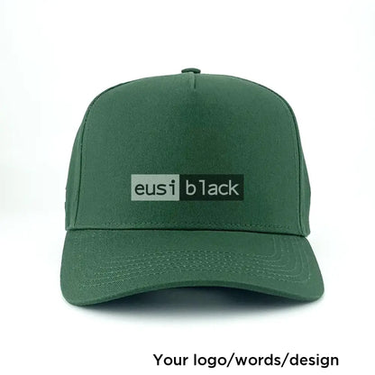 5 Panel cap Green / Velcro
