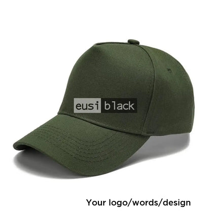 5 Panel cap Jungle green / Velcro