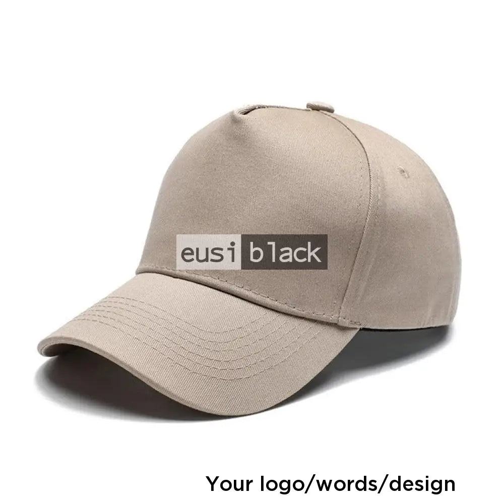 5 Panel cap Khaki / Velcro
