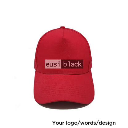 5 Panel cap Red / Velcro