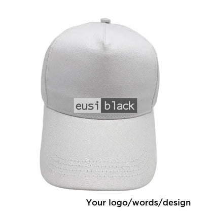 5 Panel cap White / Velcro