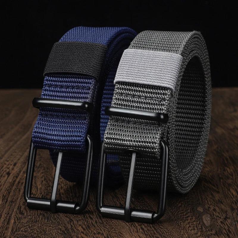 Single pin canvas belt