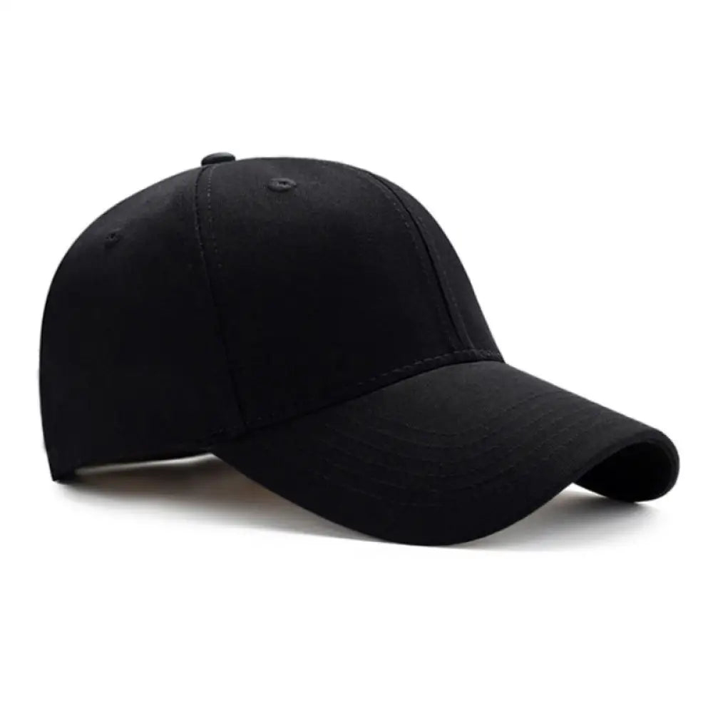 6 Panel cap Black / Velcro