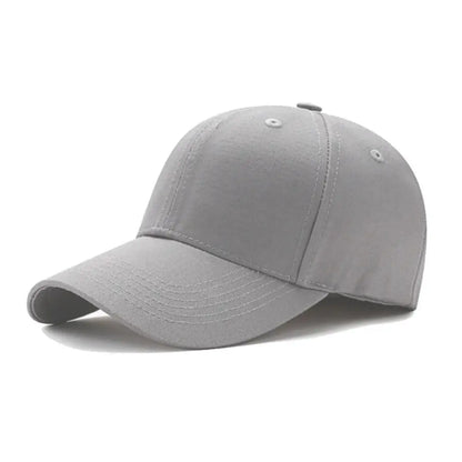 6 Panel cap Grey / Velcro