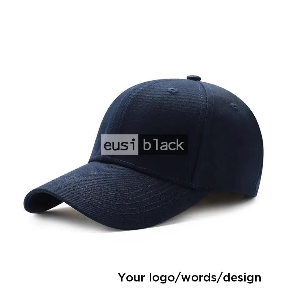 6 Panel cap Navy / Velcro