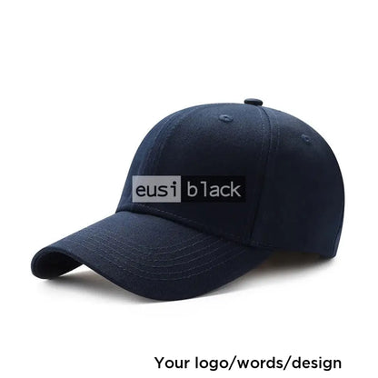 6 Panel cap Navy / Velcro