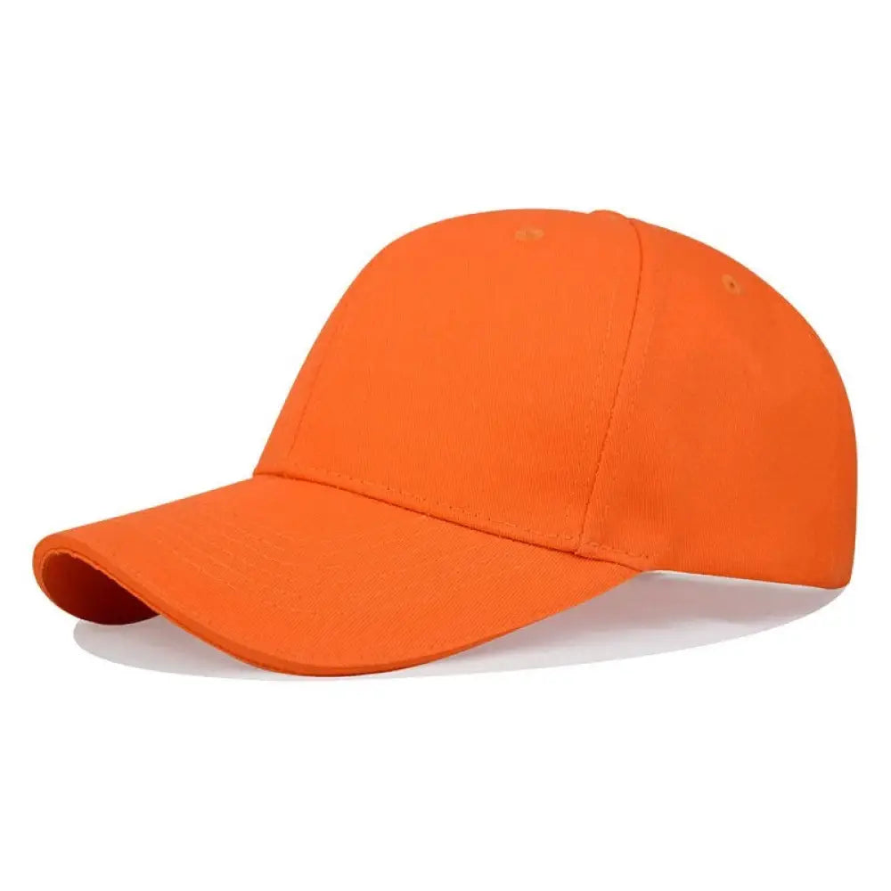 6 Panel cap Orange / Velcro
