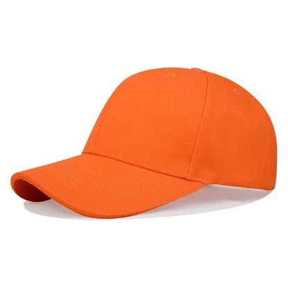 6 Panel cap Orange / Velcro