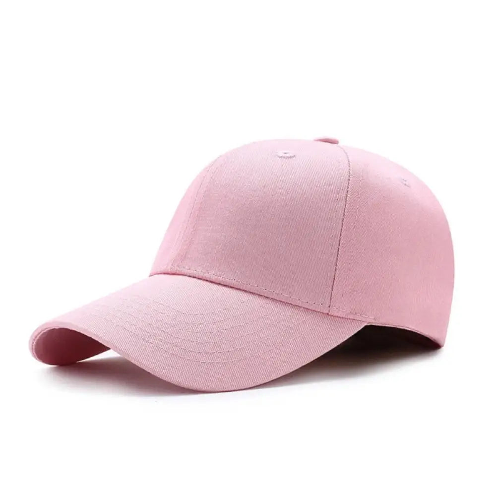 6 Panel cap Pink / Velcro