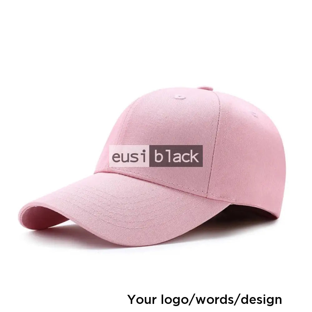 6 Panel cap Pink / Velcro