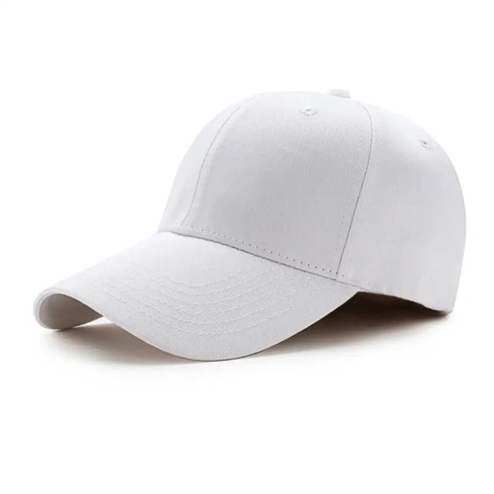 6 Panel cap White / Velcro